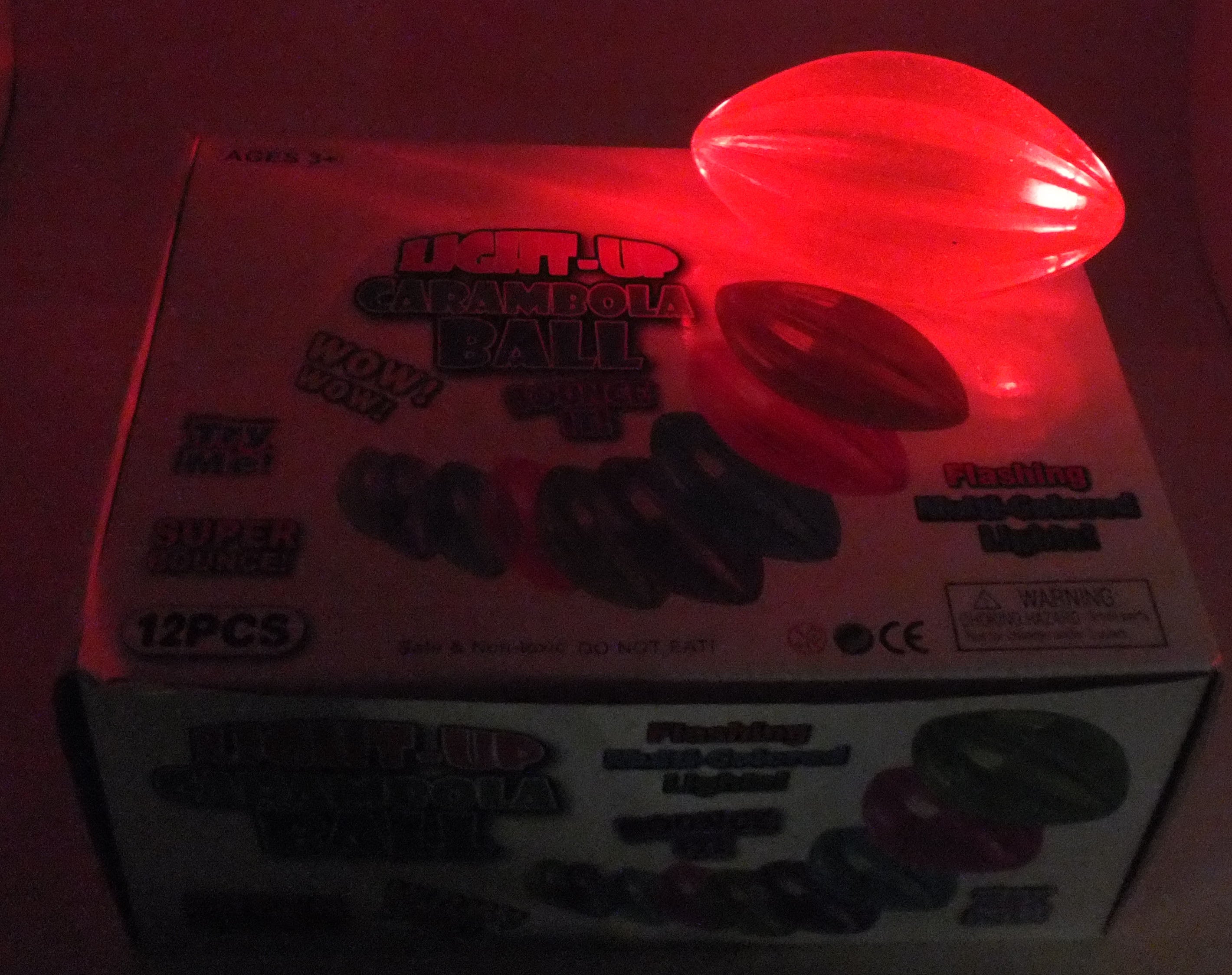 3.5" X 5.5" Light up Footballs