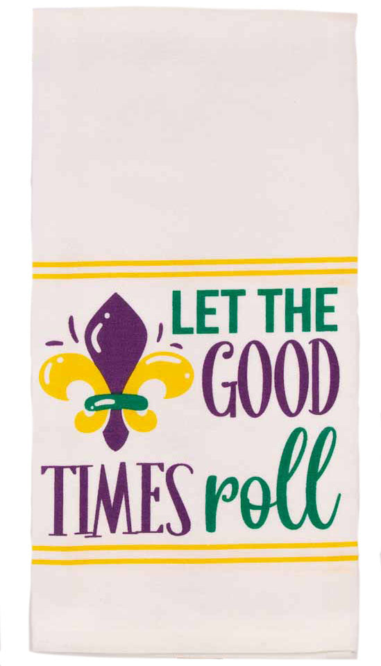 Good Times Roll Hand Towel