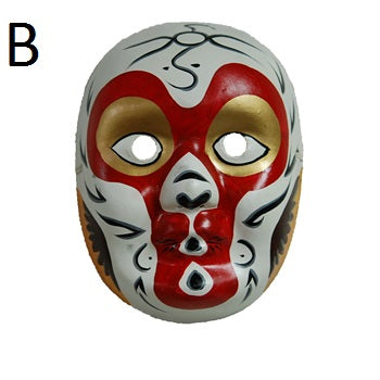 Chinese-Style Theater Masks