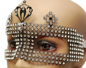 Swarovski Mask With Crown