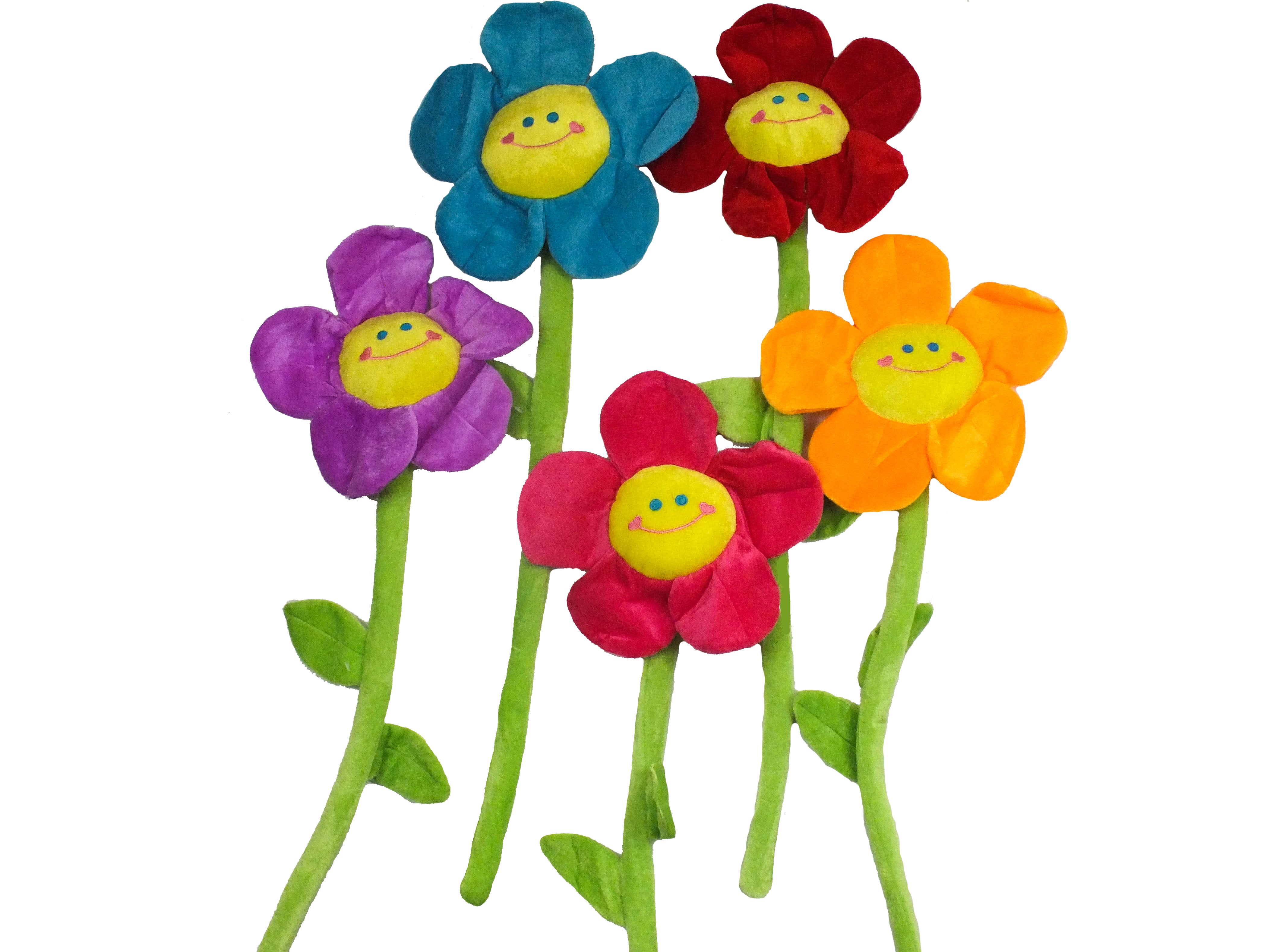 26" Plush Daises