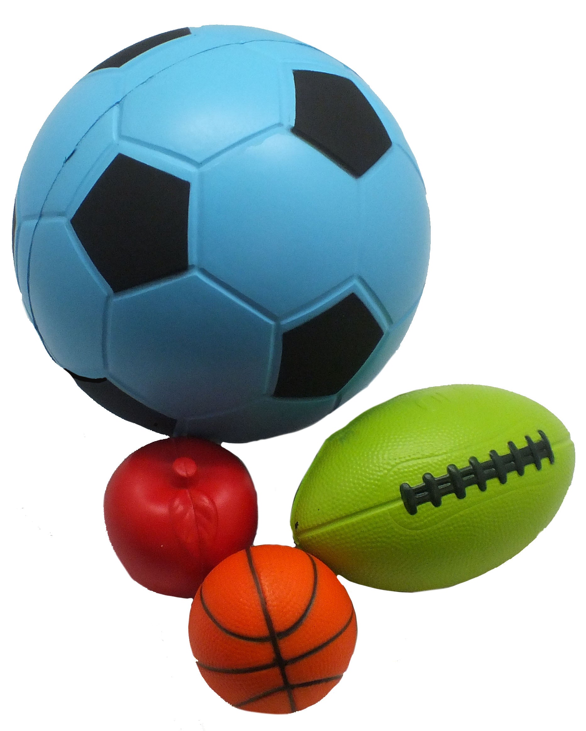 66-Piece Assorted Rubber Toys