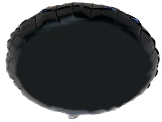 18" Black Foil Balloons