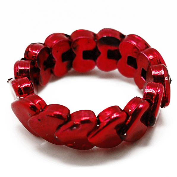 Red Heart Bracelet 