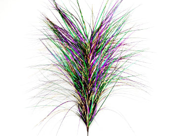 38" Purple, Green and Gold Onion Grass