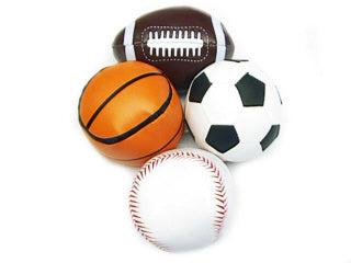 4" Vinyl Sports Balls