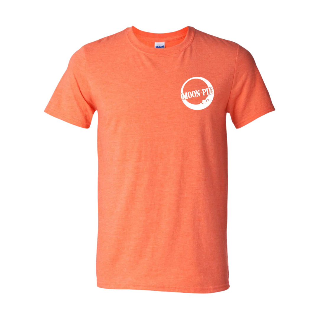 MoonPie Moon Phase Heather Orange Tee