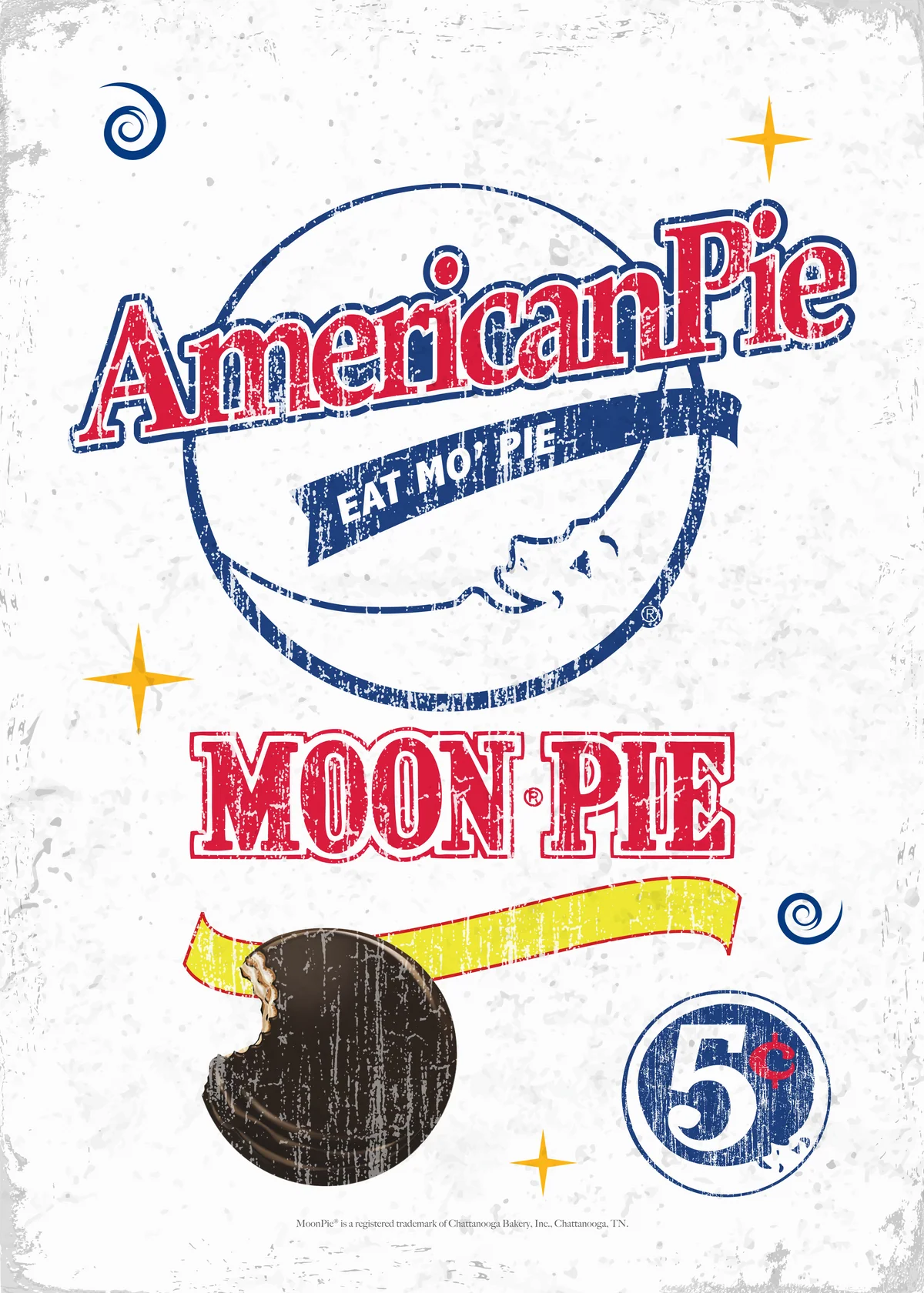 "Eat Mo Pie" Tin Sign