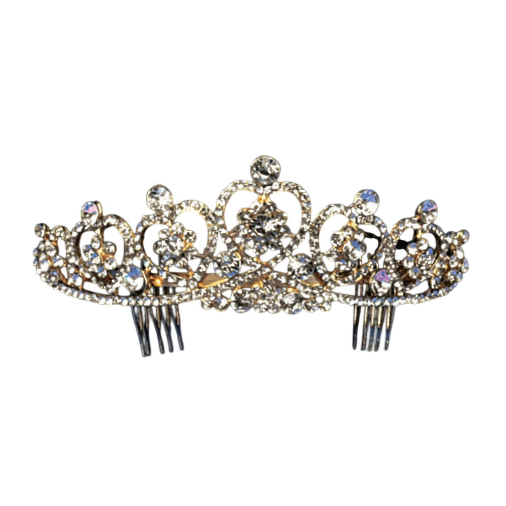 2" H Gold Tiara