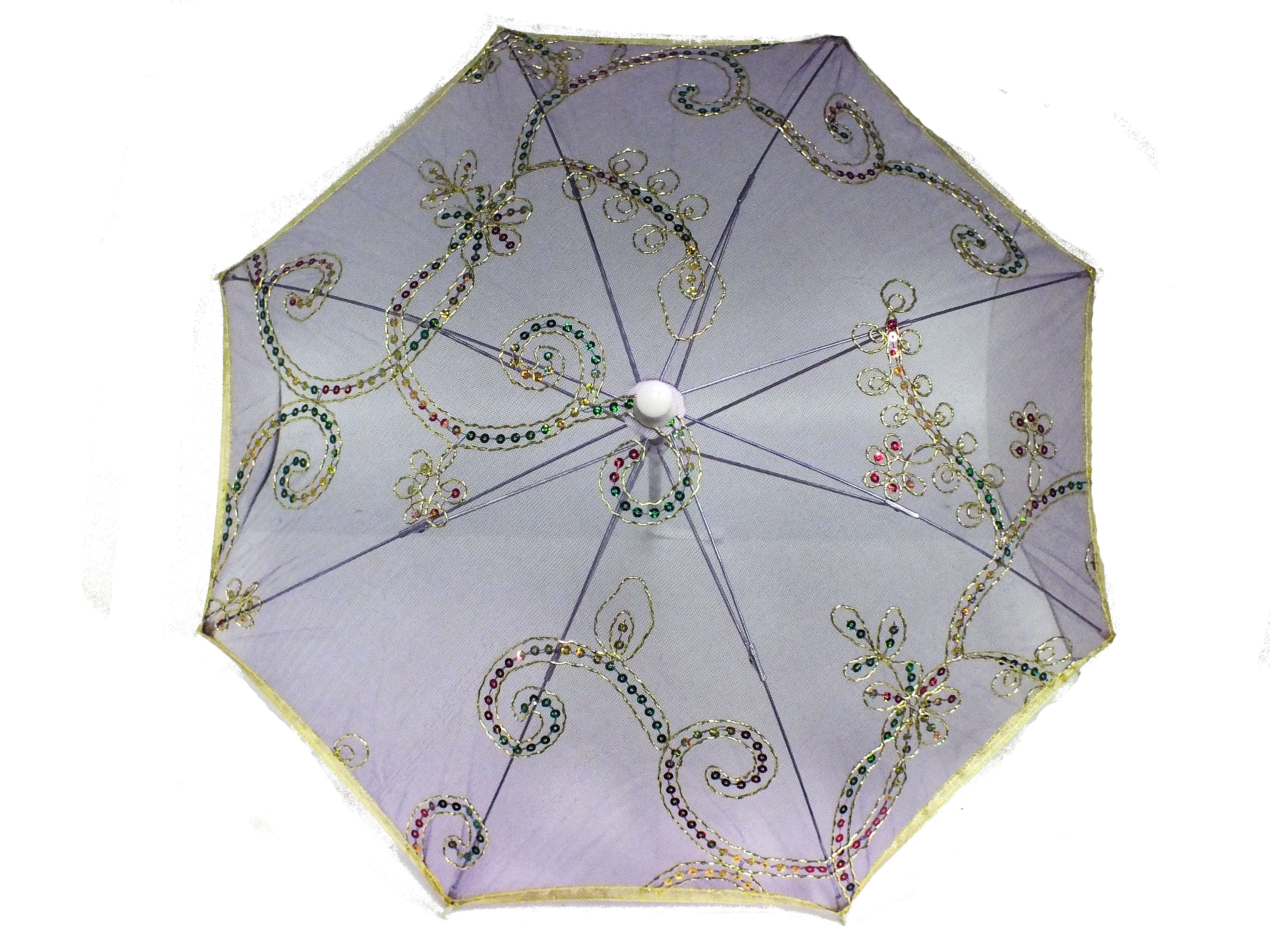 16" White Decorative Umbrella