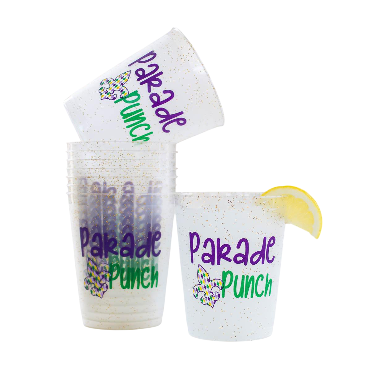 16oz Parade Punch Party Cups Set of 10