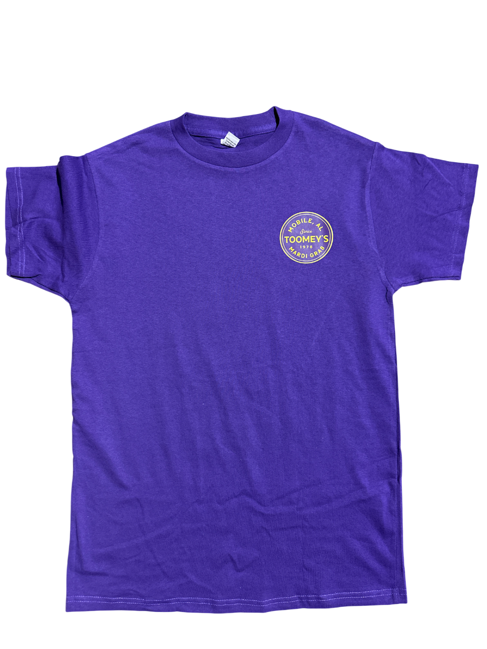 Purple Mardi Gras Whiskey Short Sleeve