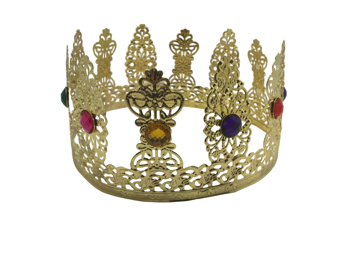 Jeweled Gold Crown