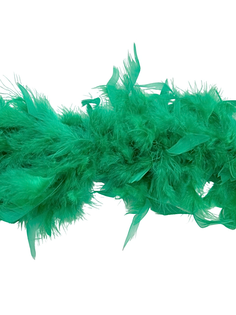 6' Green Feather Boa