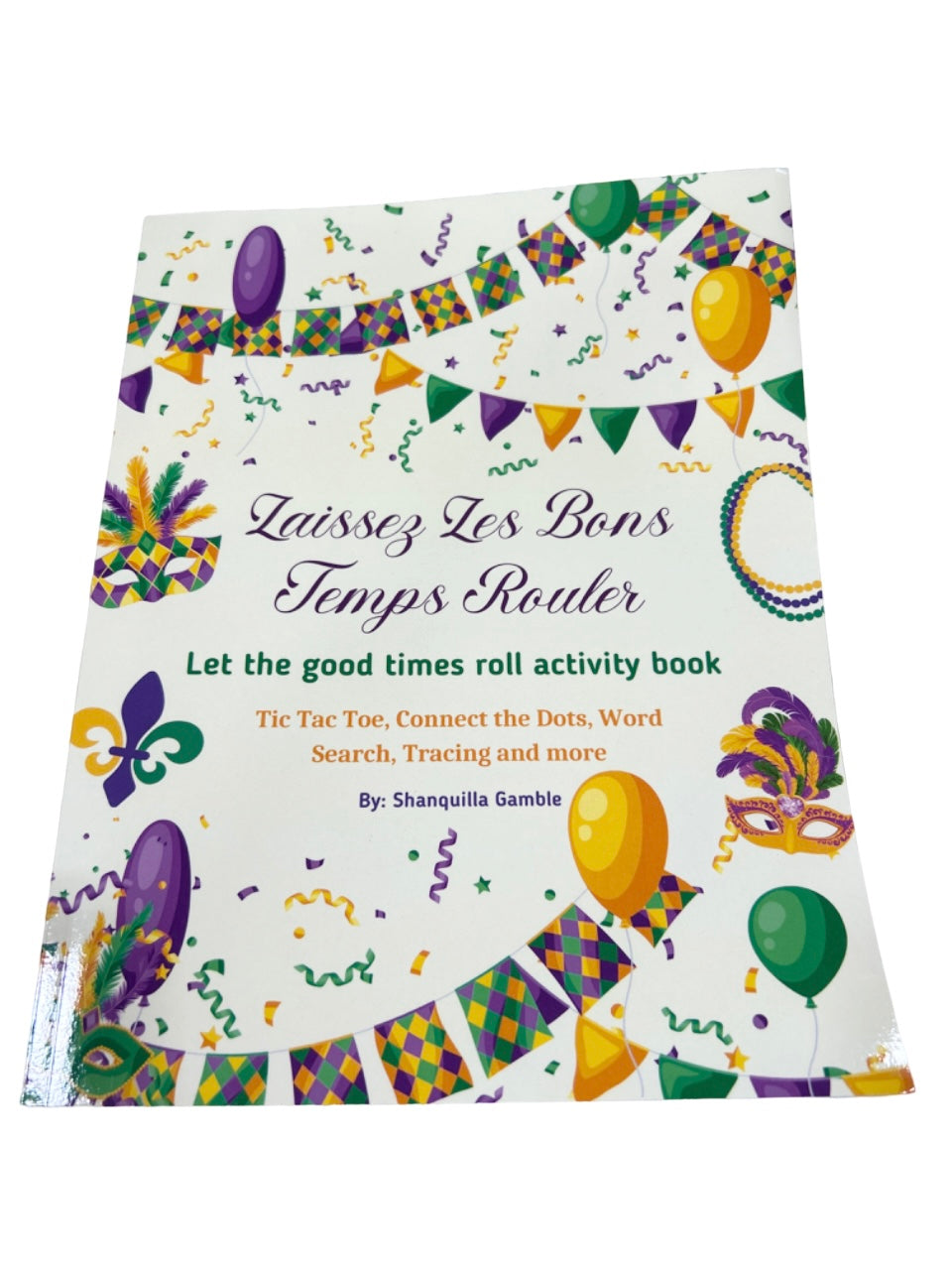 Child Mardi Gras Activity Book