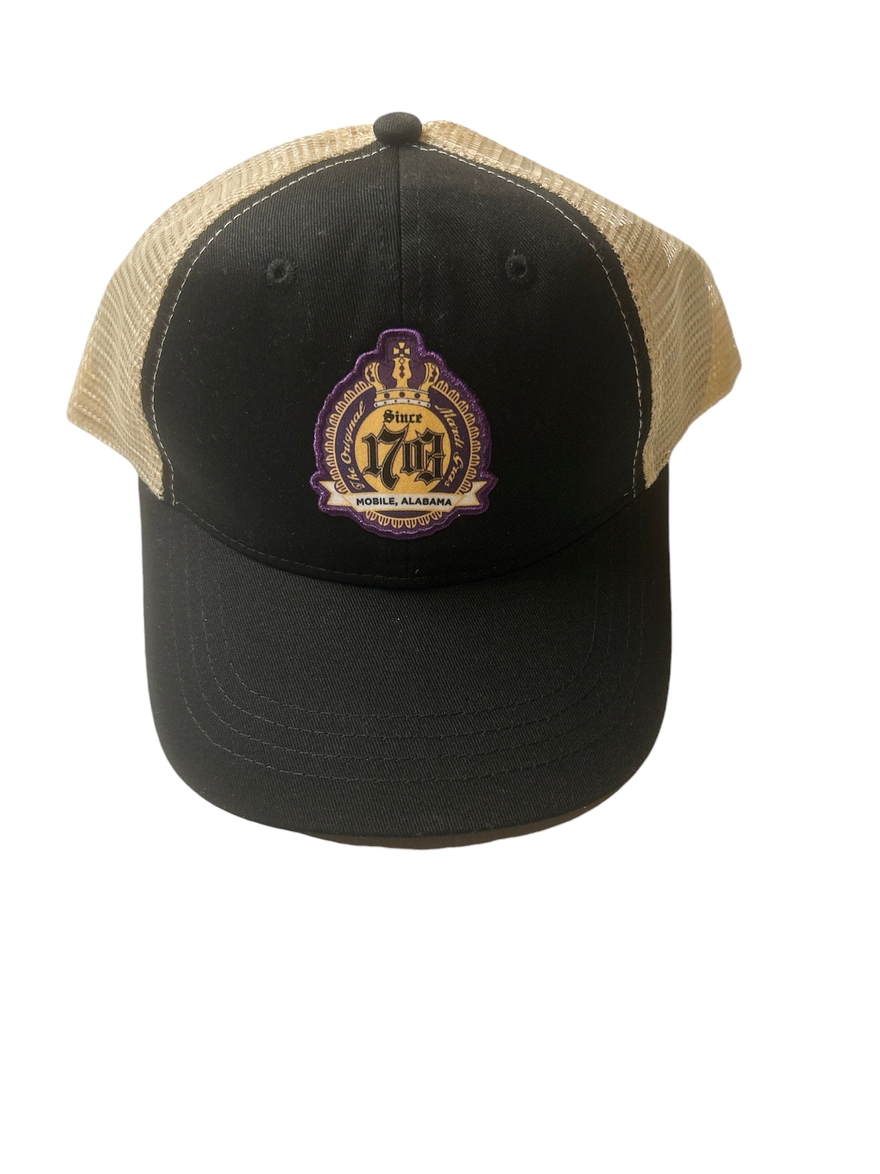 Black 1703 Mesh Cap