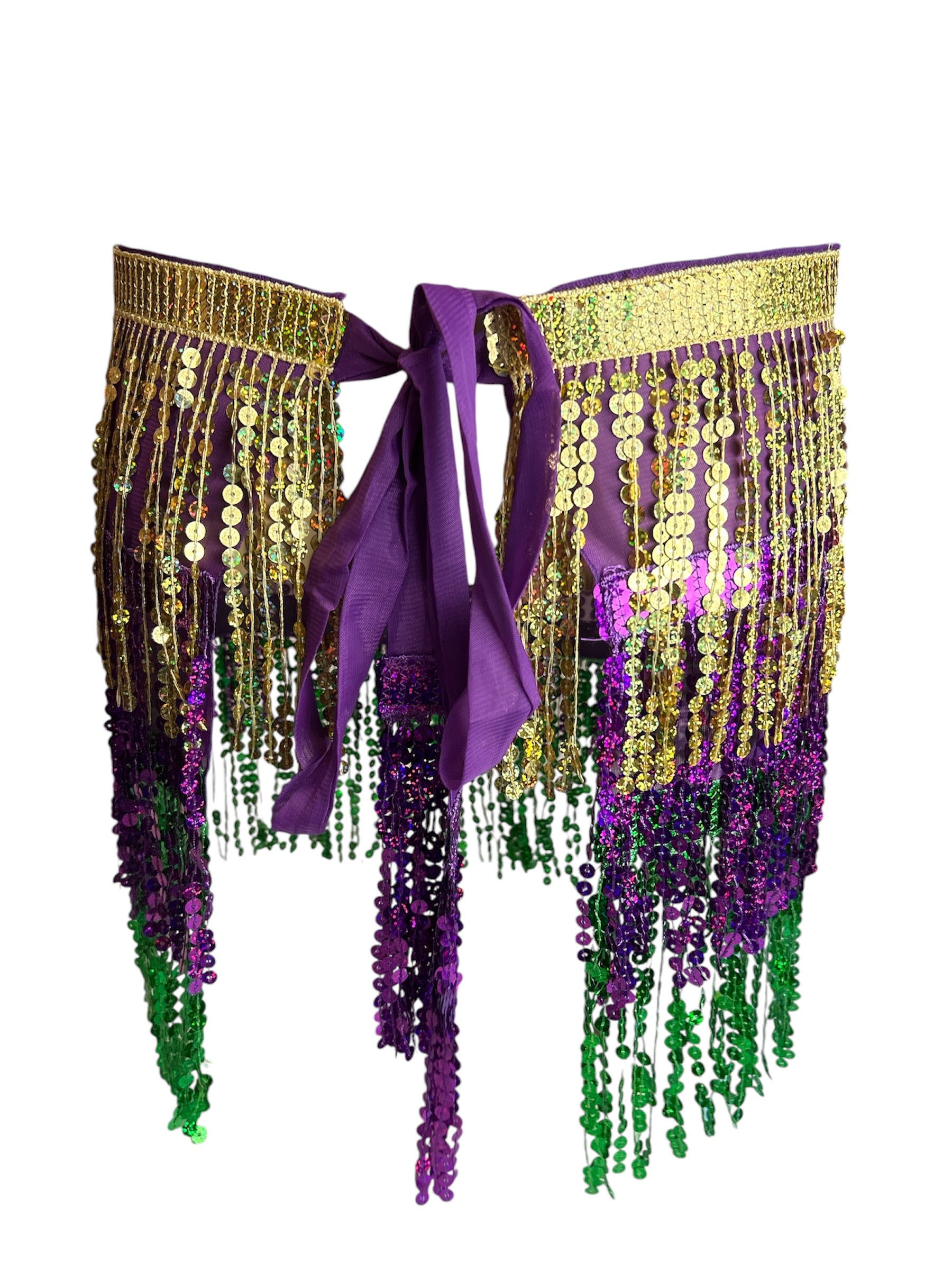 Mardi Gras Sequin String Tutu