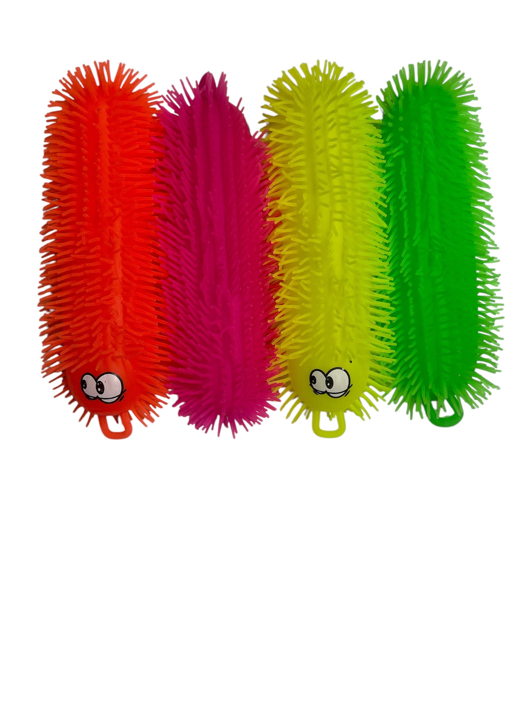 10" Light Up Squishy Caterpillar 6pc