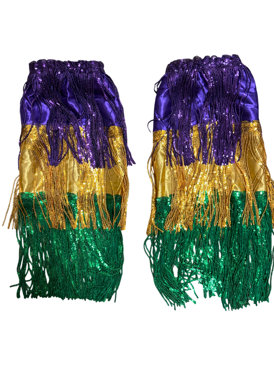 PGG Mardi Gras Fringe Leg Warmer