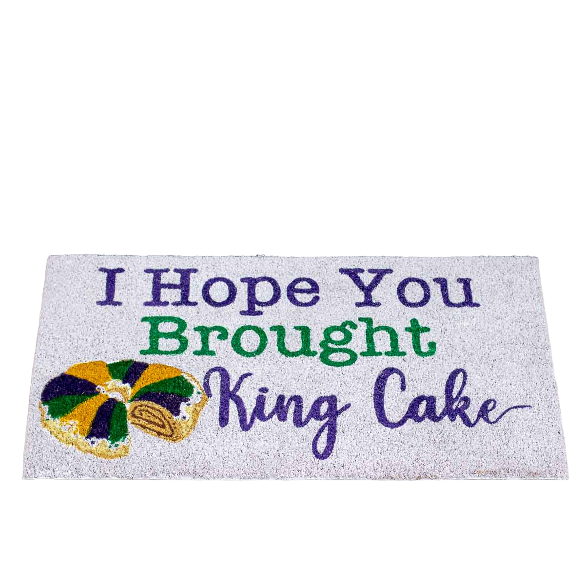 I Hope You Brought King Cake Doormat PGG