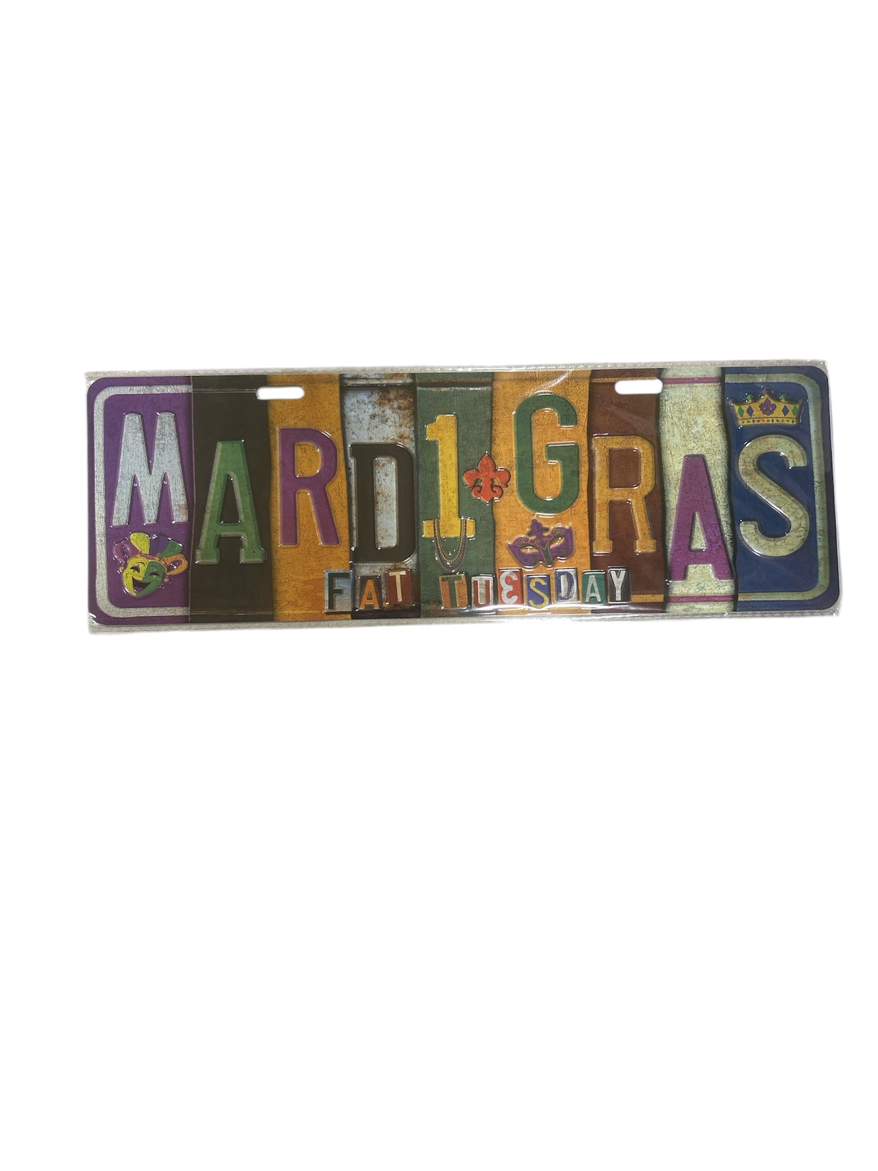 Mardi Gras St. Sign