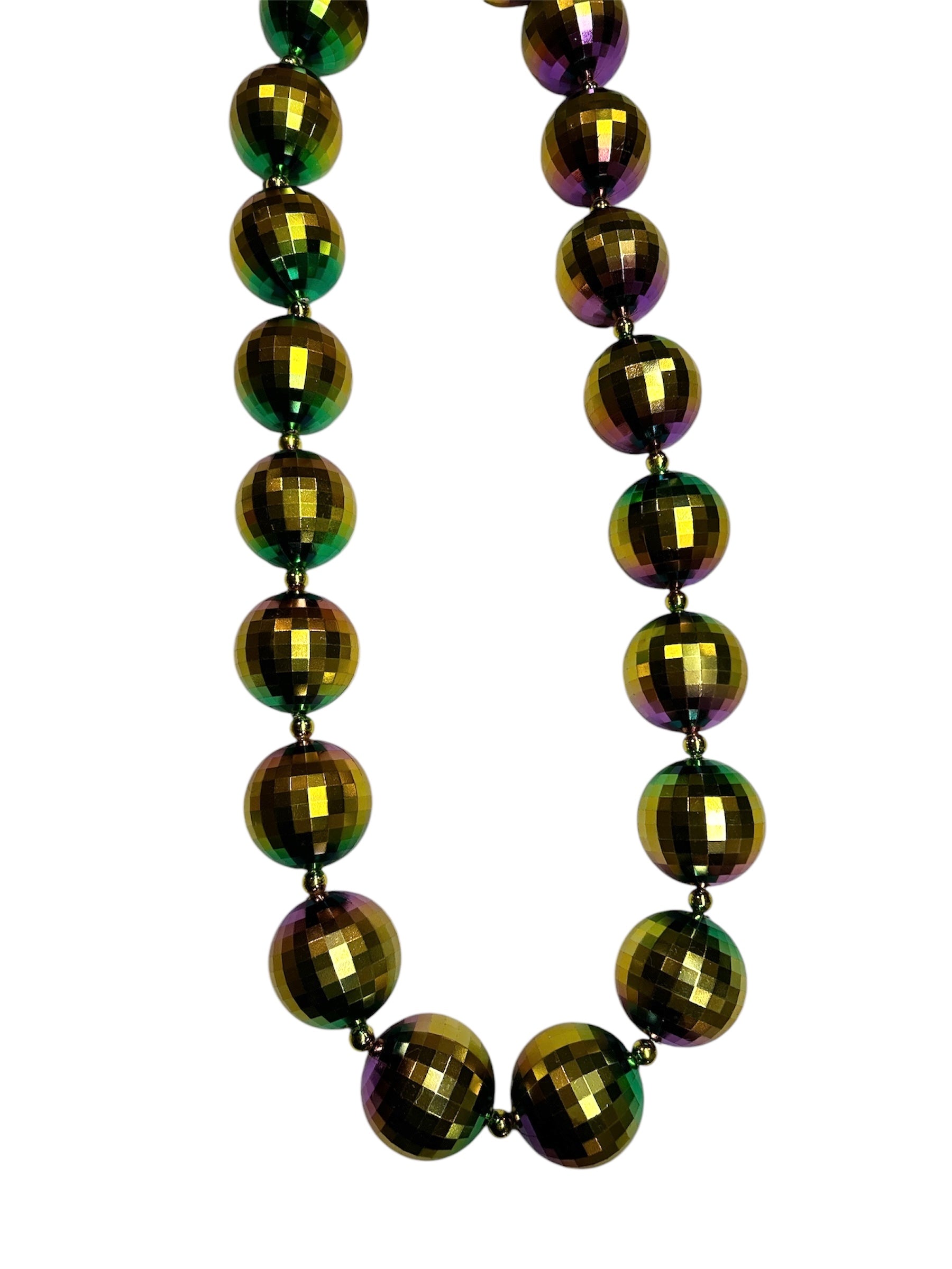 56" 60mm PGG Ombre Disco Ball Bead