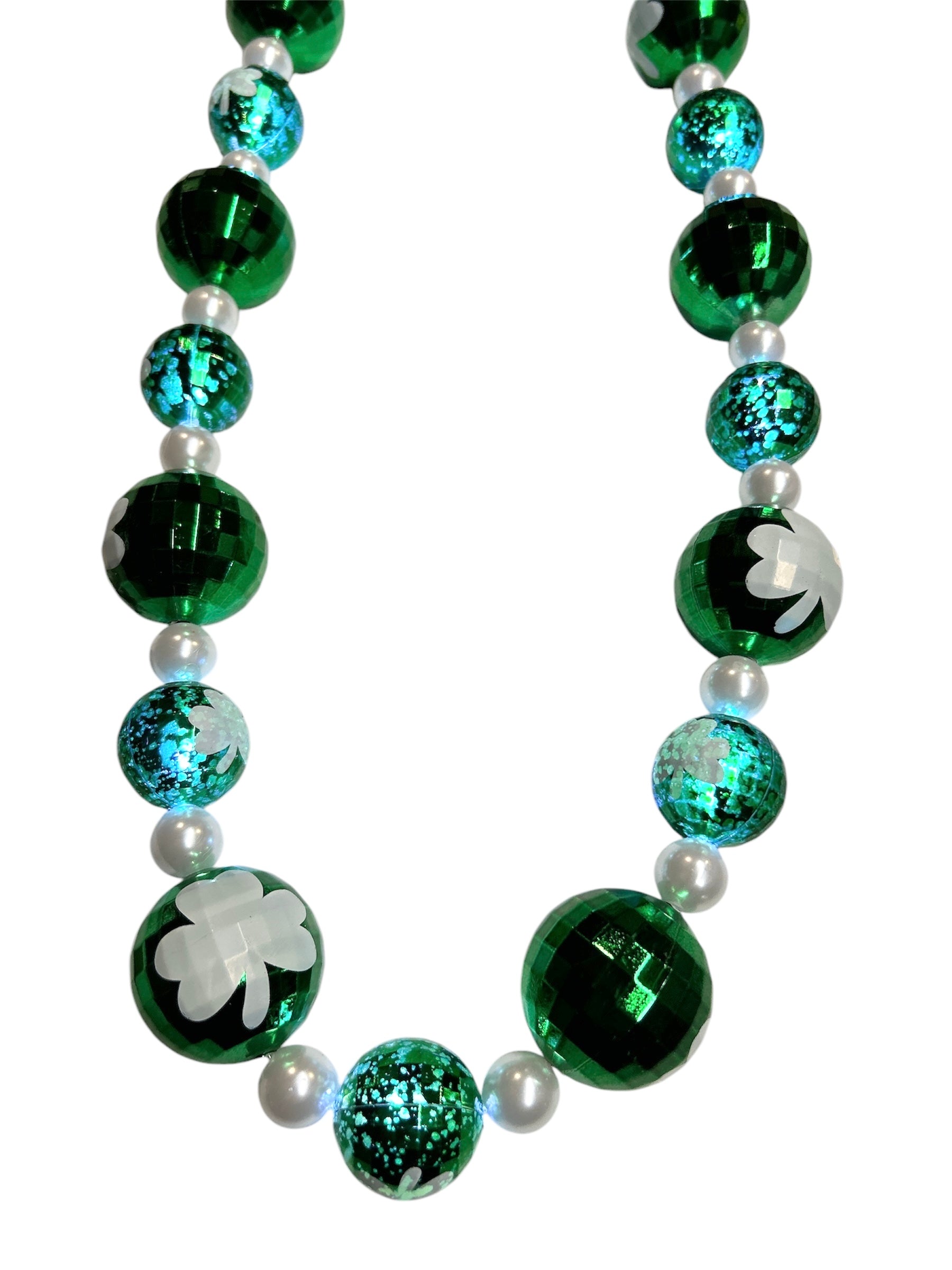 42" LU St. Patricks Disco Bead