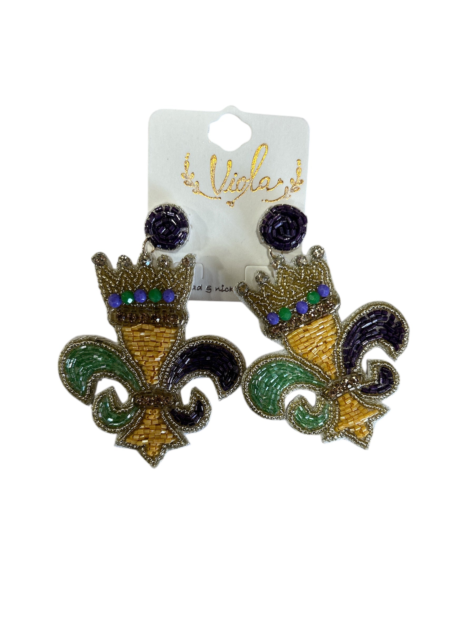 Crown FDL Earrings