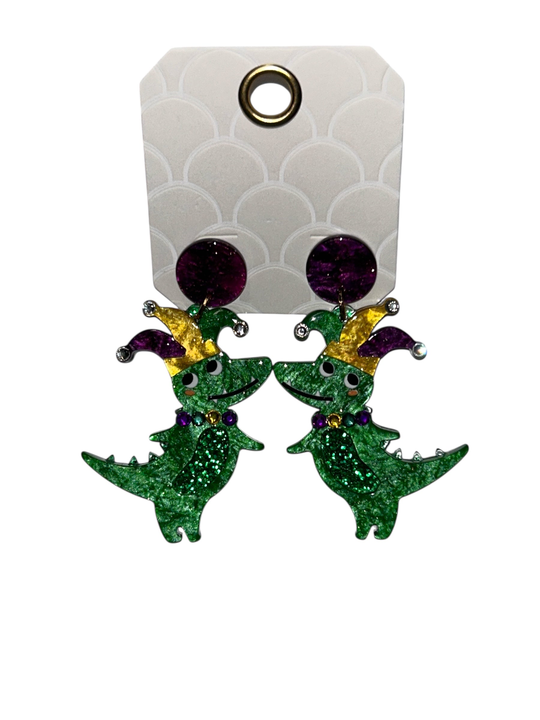 Silly Gator MG Earrings