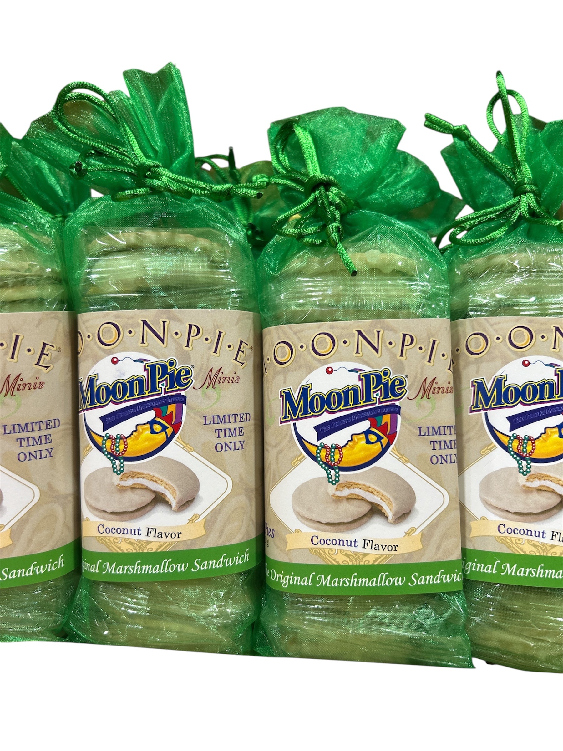 8pc Mardi Gras Coconut Gift Bags