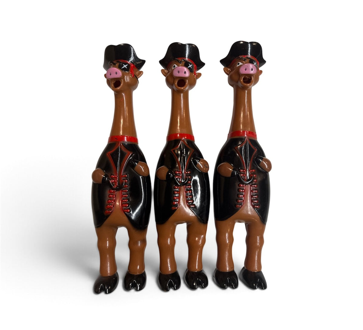12" Rubber Chicken Pirates dz