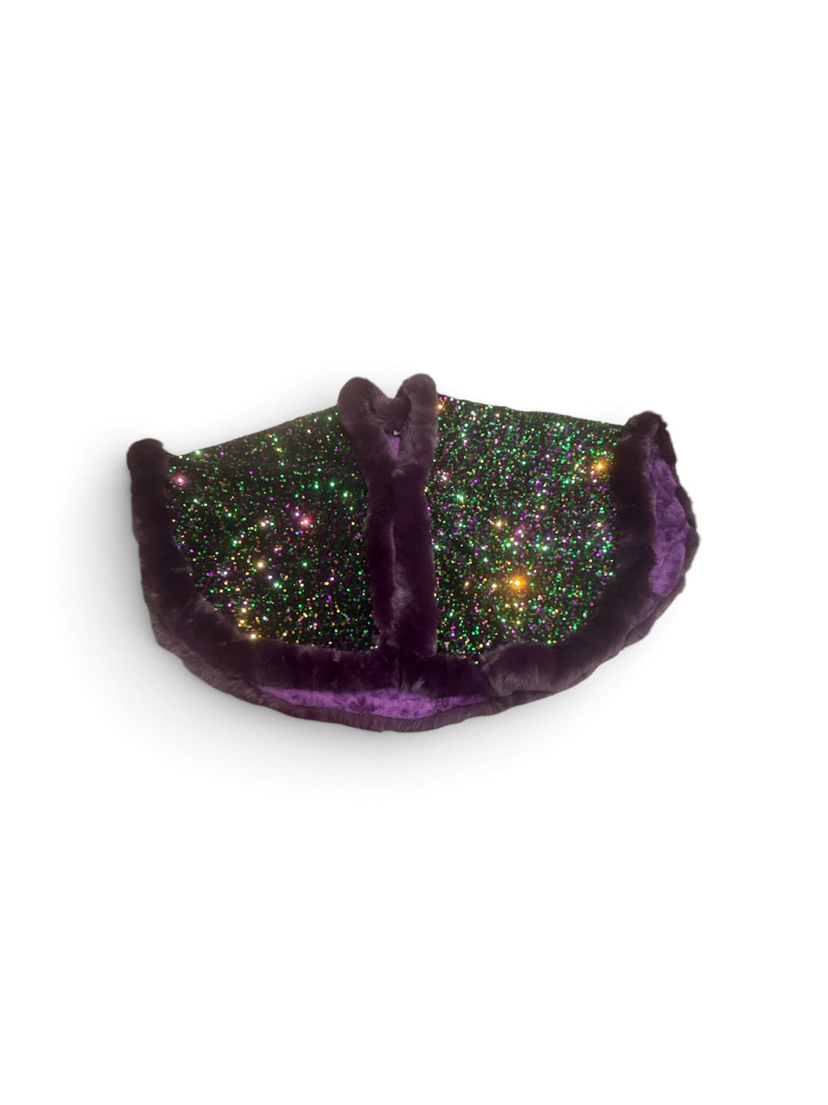 Mardi Gras Sequin Cape