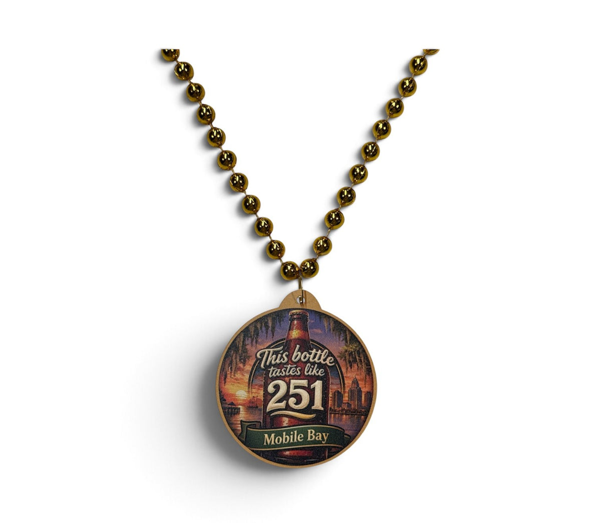 36" 251 Mobile Bay Bottle Bead