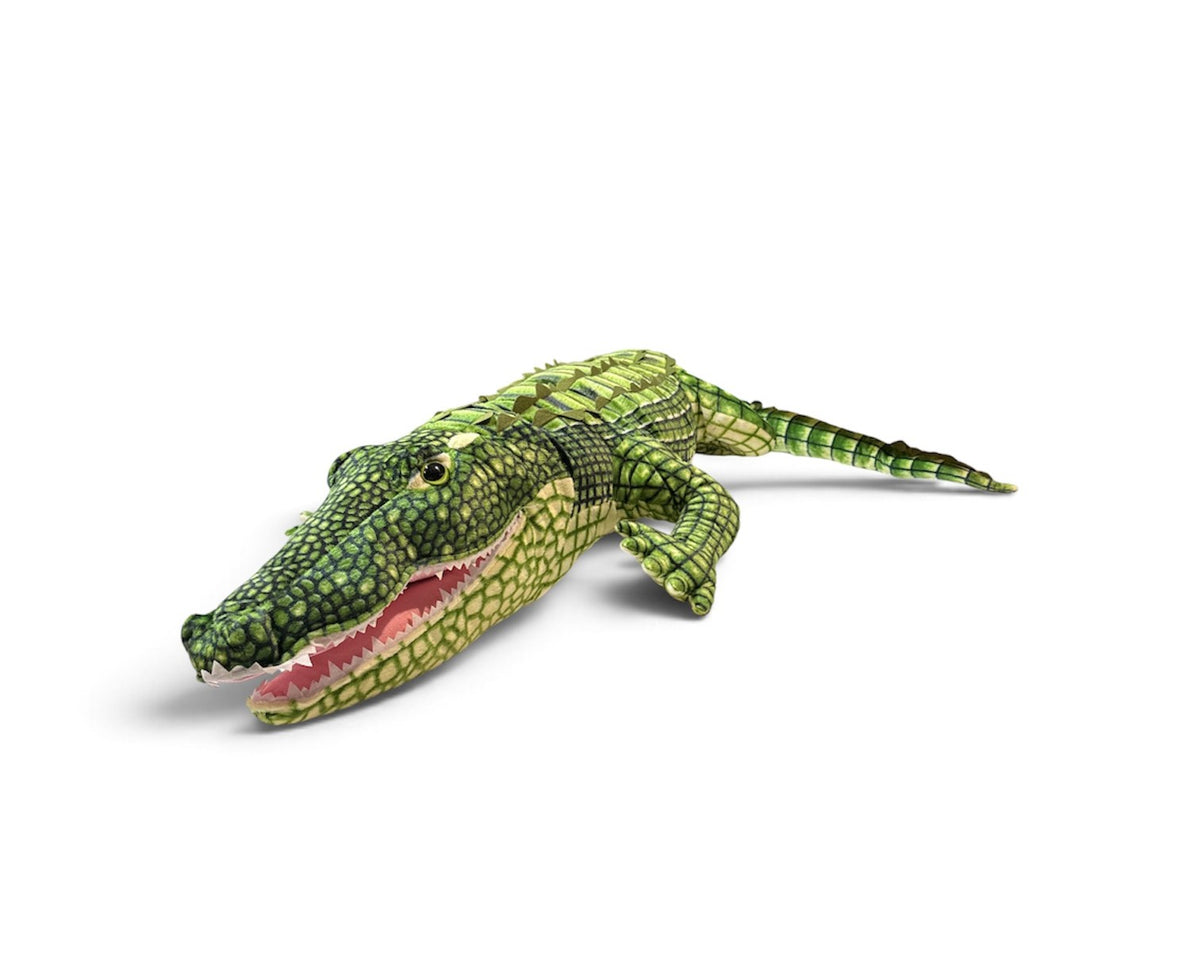 76" Large Stuffed Crocodile