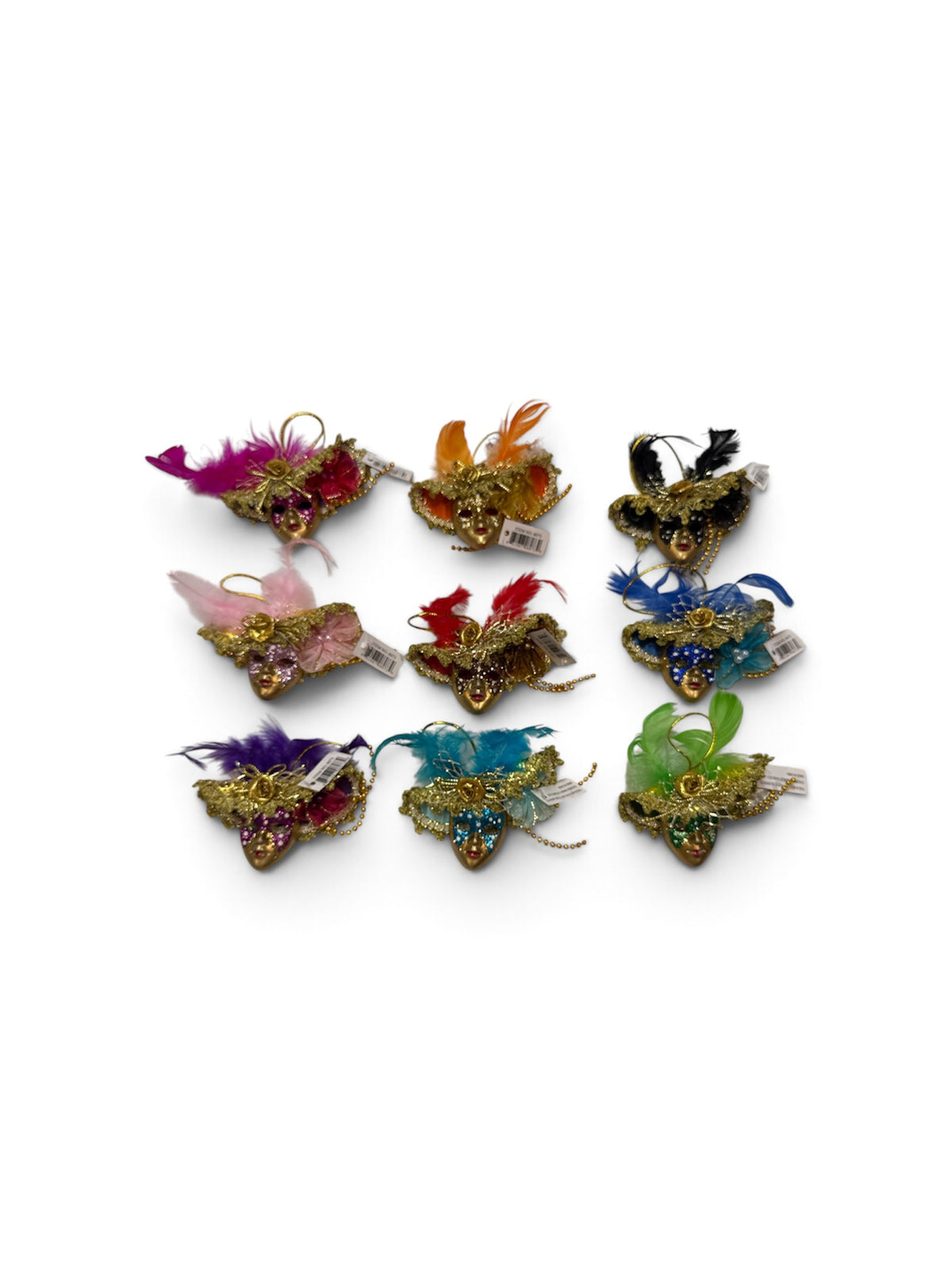 Mardi Gras Venetian Mask Magnets