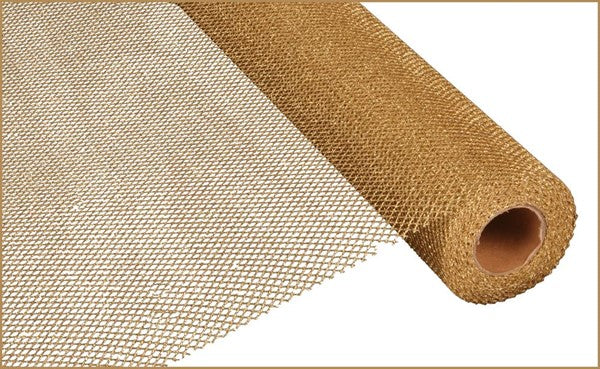 19" x 10yd Gold Diamond Mesh