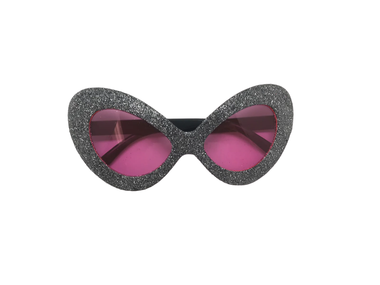 Pink Glitter Sunglasses