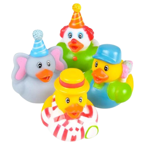 2" Carnival Rubber Ducks dz