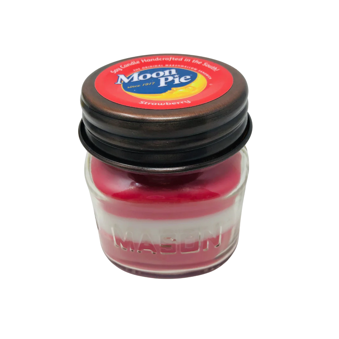 MoonPie Strawberry Candle