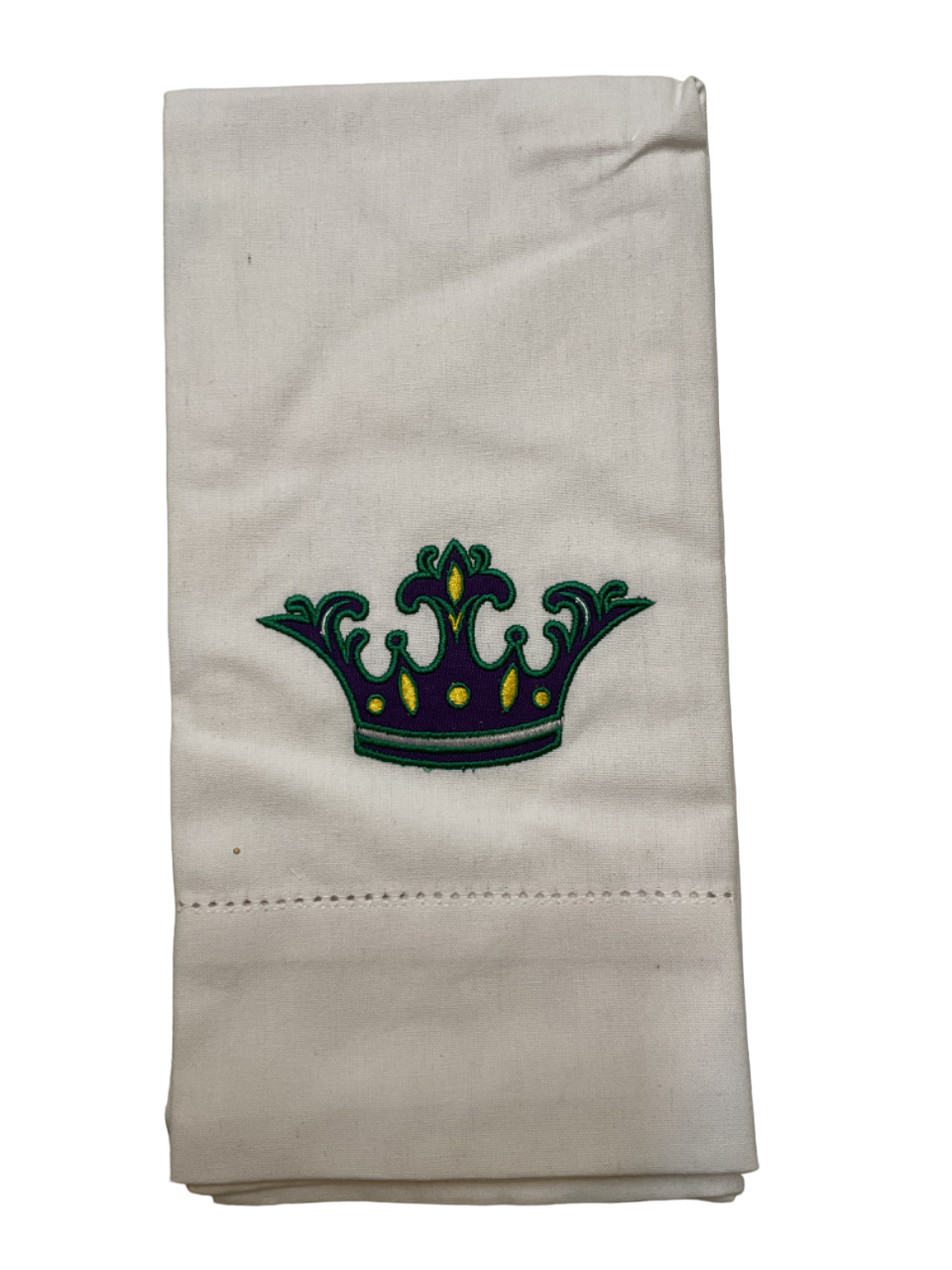 Crown Hemstitch Hand Towel