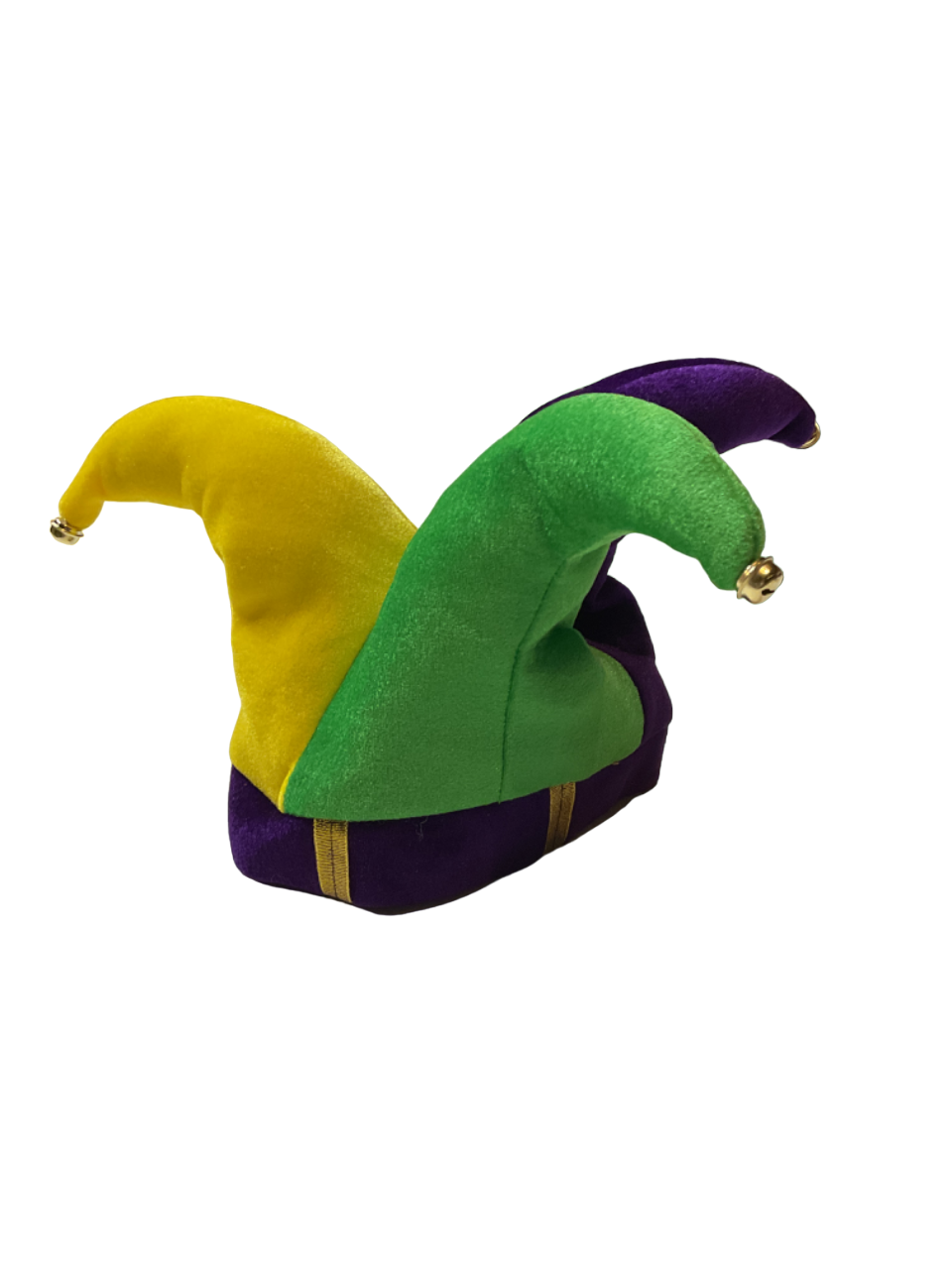 Purple, Green & Gold Jester Hat