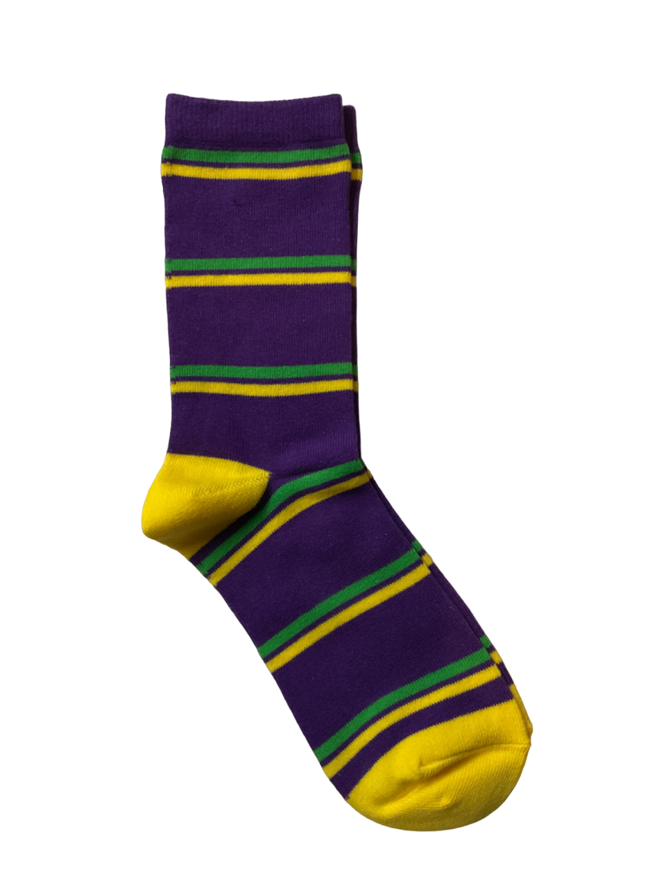 Purple Socks w/ Stripes
