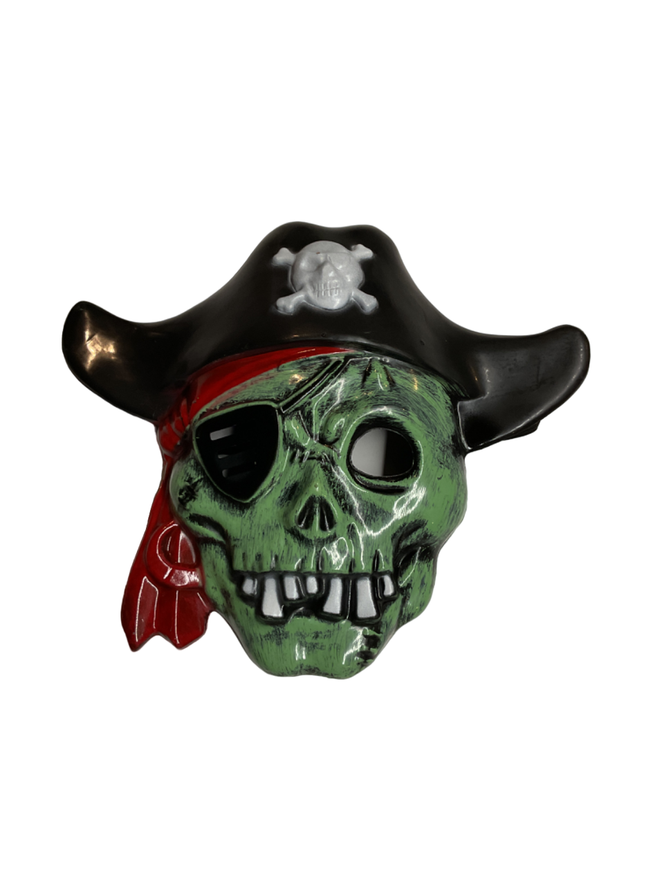 Green Pirate Face Mask
