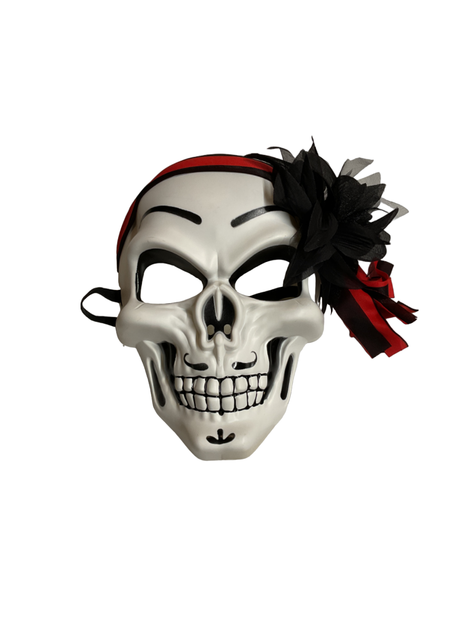Red Bandana Pirate Mask