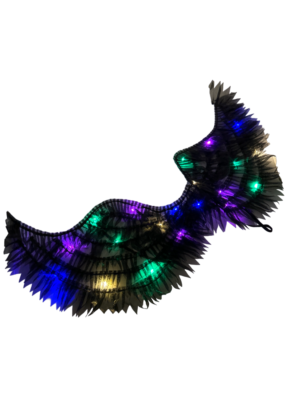 Assorted Light Up Feather Wings