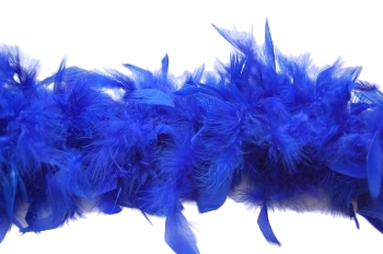 Blue Feather Boa