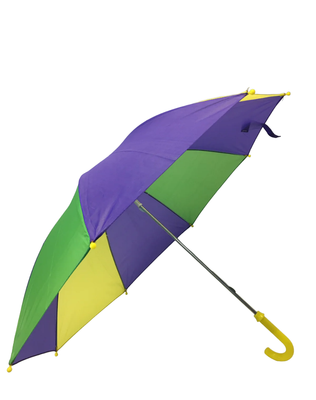 19" Purple, Green, and Gold Umbrella