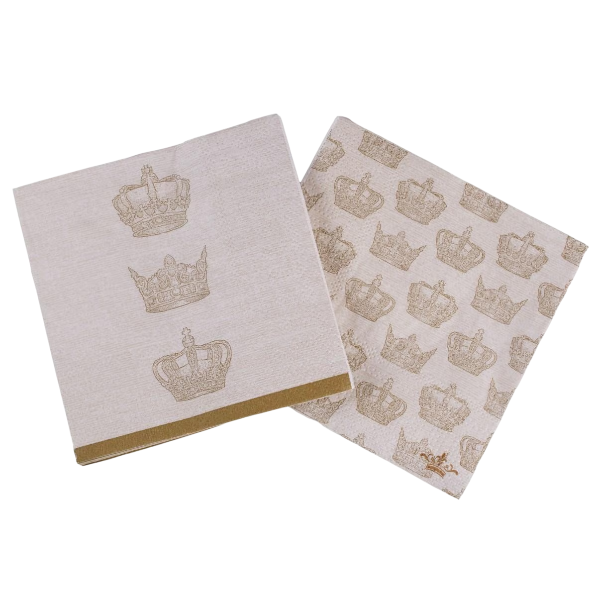 5x5 Crown Cocktail Napkins