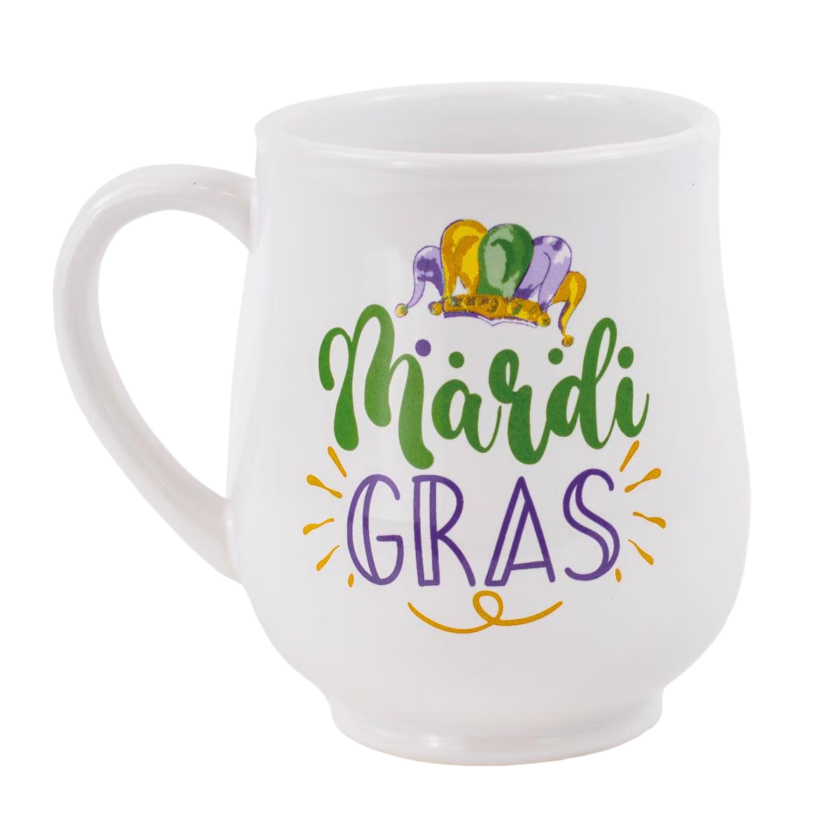18oz Mardi Gras Jester Coffee Mug