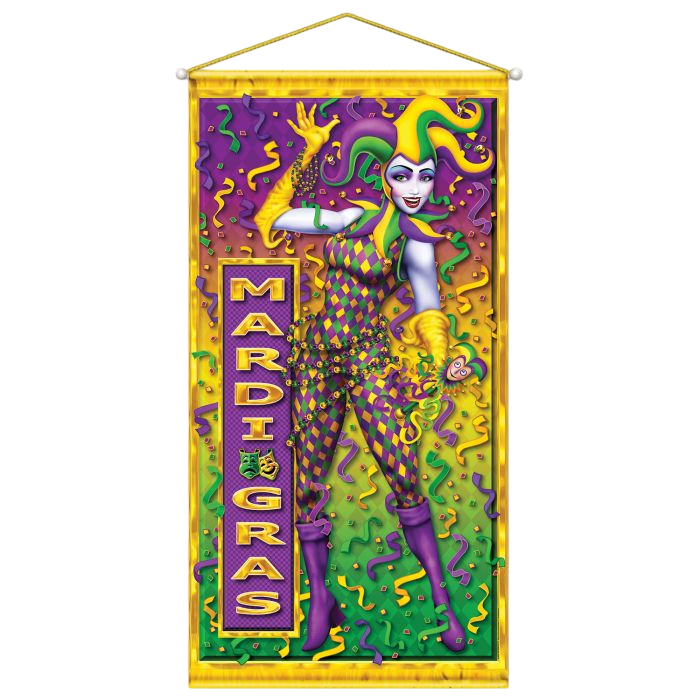 30" X 60" Jester Door Hanger